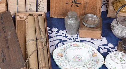 お客様宅に訪問している様子