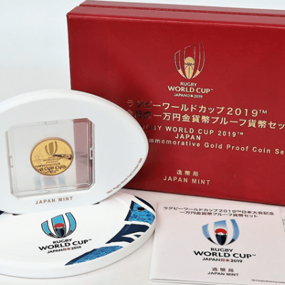 【ラグビーワールドカップ 2019 日本大会記念 一万円金貨幣】を買取いたしました