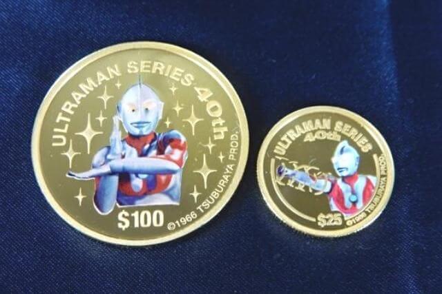 記念硬貨を買取に出すといくらになるのか？ウルトラマン40周年記念硬貨