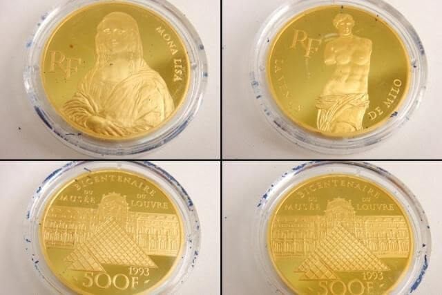 ルーブル美術館200周年記念コインは高価買取が可能なのか？コインの価値や種類について解説