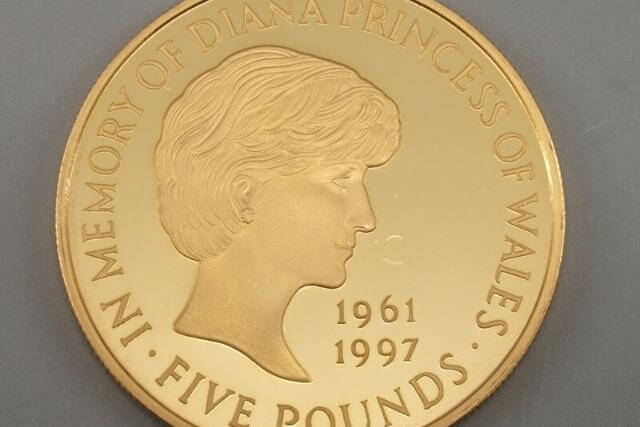 ダイアナ妃 追悼記念コイン1999年５ポンド - 貨幣