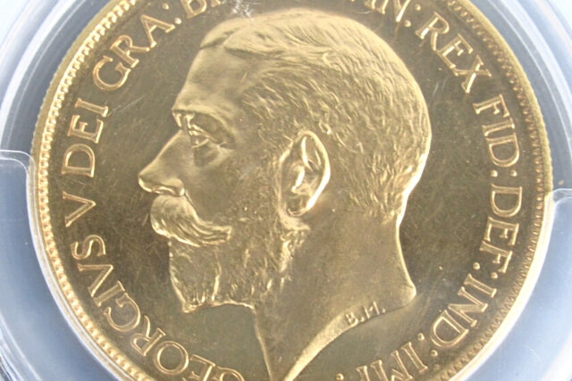 ジョージ5世5ポンドソブリン金貨（イギリス1911年銘）の特徴と買取価格 