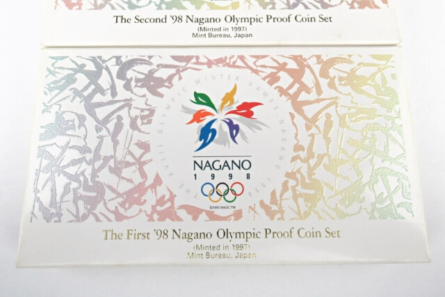 長野オリンピック冬季競技大会記念貨幣3種プルーフセットの種類や特徴を解説！買取価格アップのコツやポイント