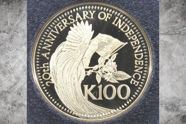 パプアニューギニア公式独立20周年記念金貨の高価買取について記念硬貨の種類と特徴を徹底解説