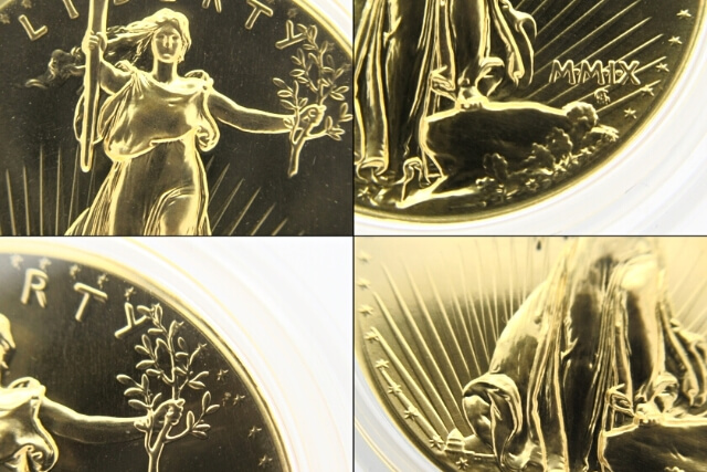 ウルトラハイレリーフダブルイーグル金貨は高価買取が可能か？同記念硬貨の種類や特徴
