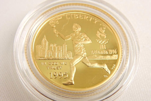 アトランタオリンピック記念硬貨プルーフ貨幣（1995年銘）の価値や特徴 