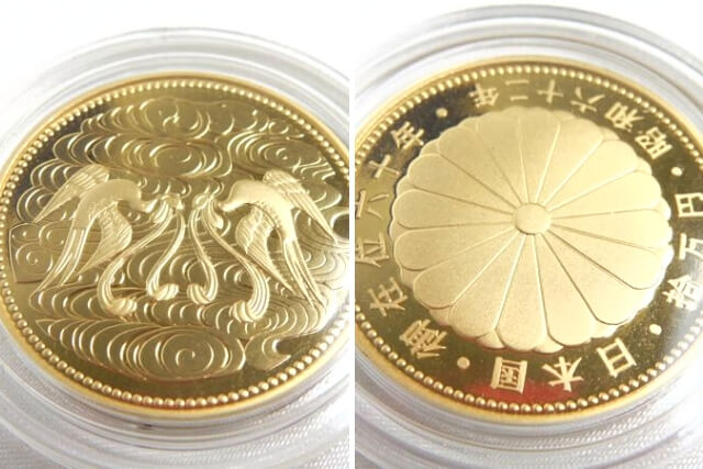 天皇陛下御在位60年記念_プルーフ貨幣で日本の金貨の種類や買取価格UPのポイント