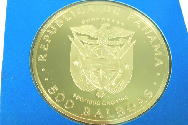バルボア生誕500周年記念500バルボア金貨（1975年銘）プルーフ貨幣の特徴や価値（買取）を解説