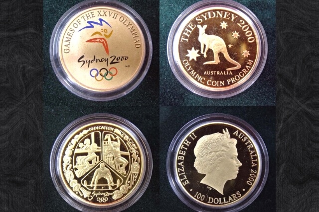 シドニーオリンピック競技大会2000公式記念プルーフ貨幣コインの種類と特徴や価値（買取）