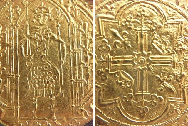 フランス国王シャルル5世ピエ金貨の特徴や価値（買取）を解説