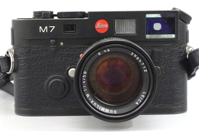 【カメラ】ライカ M7 フィルムカメラ SUMMILUX-M 1:1.4/50 レンズを買取いたしました