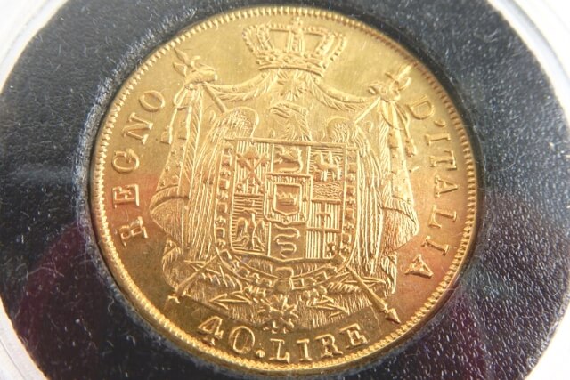 イタリア王国ナポレオン1世40リレ金貨の特徴や価値（買取）を解説