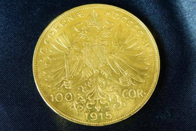 フランツヨーゼフ1世100コロナ金貨（1915年）リストライクの特徴や市場価値を解説