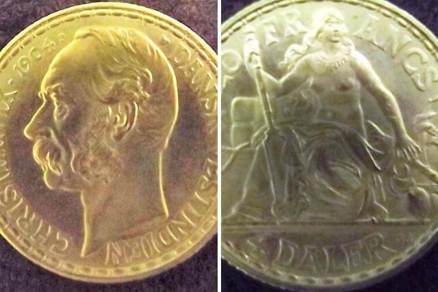 【デンマーク領西インド諸島】クリスチャン9世金貨（1904年銘）の特徴や市場価値を解説