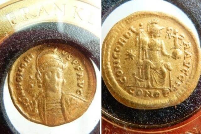 【古代ローマ帝国の分裂】テオドシウス1世/アルカディウス/ホノリウスの金貨セットの市場価値を解説