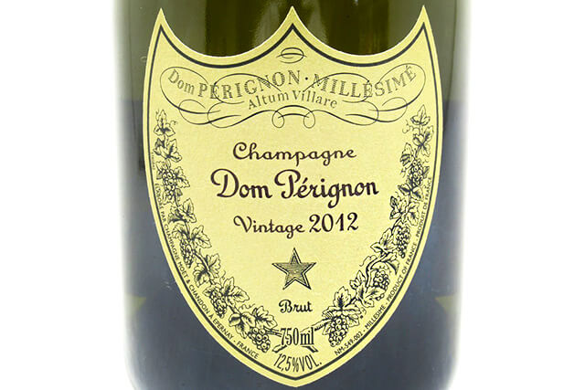 【お酒】ドンペリニヨン ヴィンテージ 2012年 (750ml)を買取いたしました