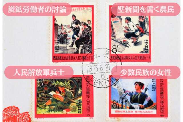 【中国切手】批林批孔運動の種類や特徴、切手の市場価値や買取価格について解説