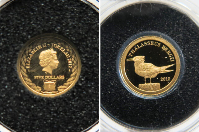 【金・貴金属買取】トケラウ諸島オオアジサシ金貨の種類や特徴を解説
