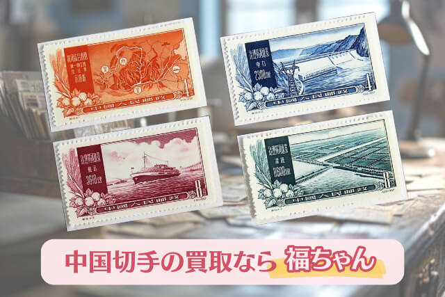 【中国切手】「黄河治水計画」の種類や特徴｜切手買取での価値と買取価格についても解説