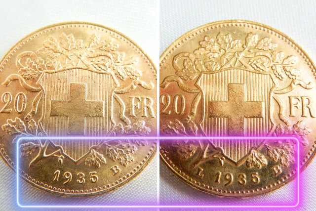 金・貴金属買取で注目を浴びるスイスのブレネリ金貨！ヘルベティア「アルプスの少女」20フラン（1935年銘）の価値や特徴を解説