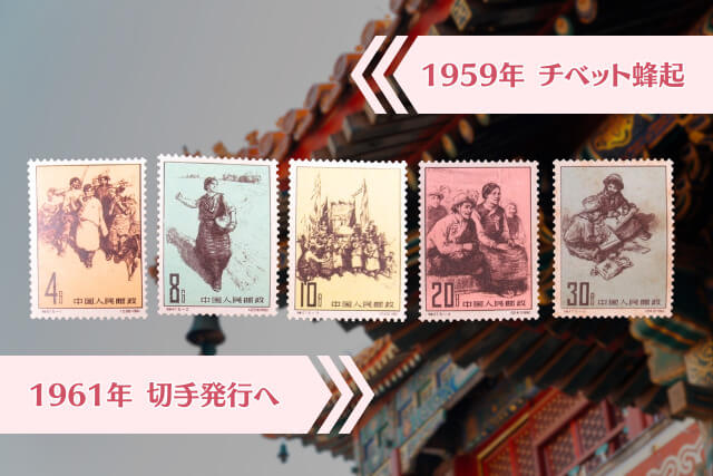 切手買取で思わぬ価値が！？1961年の中国切手「チベットの人民」に込められたメッセージ