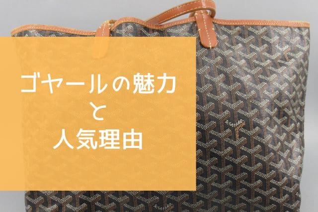 ゴヤールの魅力と人気理由