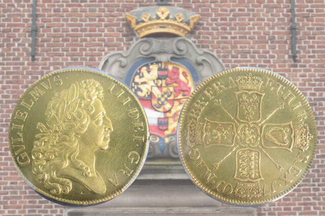 時代を超えた古銭の輝き！1701年「ウィリアム3世5ギニー金貨」の特徴や買取価値を解説
