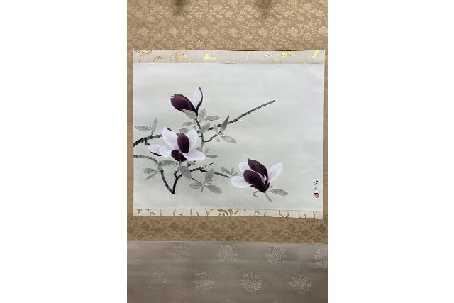 杉山寧『紫木蓮』25万円