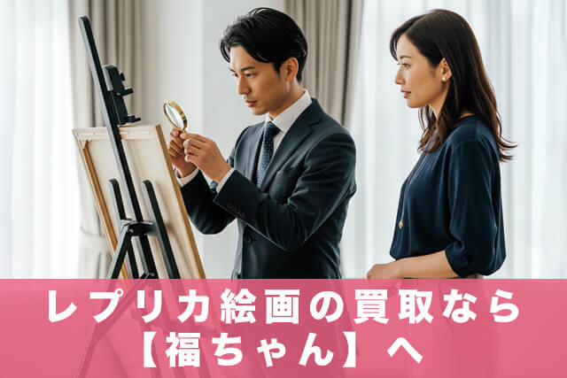 レプリカ絵画の買取なら【福ちゃん】へ