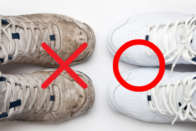 スニーカーのチップ垂らしはダサい？その理由とオシャレに見せるコツ