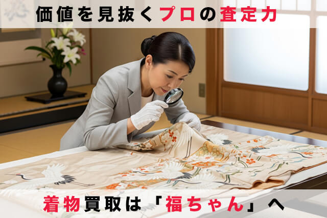 着物の買取なら「福ちゃん」が頼りになります