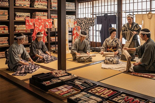 百貨店の着物が辿った歴史