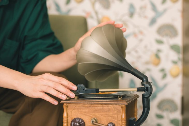 蓄音機とレコード