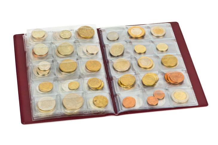 硬貨コレクションファイル