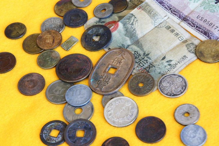 日本で流通していたさまざまな古銭