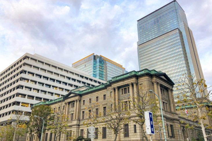 日本橋の日本銀行本店