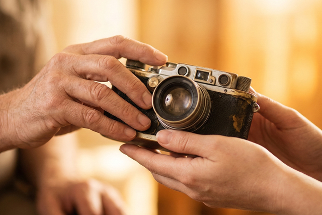 「大切なものを次の人へ託す」イメージ写真