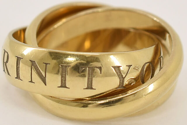 買取相場が高騰しているカルティエ「トリニティリング」の資産価値