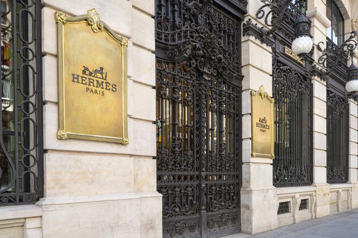 エルメスの店舗外観