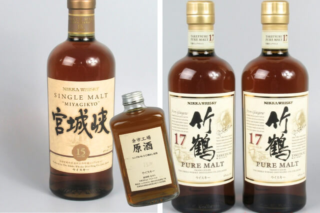 ニッカウヰスキーの買取価格は？竹鶴・余市などの高く売れる銘柄を紹介