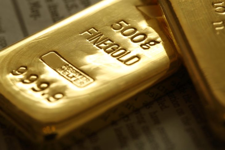 500gの純金インゴット
