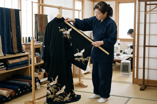 着物の裄丈とは?正しい測り方・適正サイズ・短いときの直し方