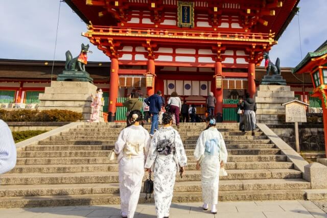 訪問着はいつ着る？結婚式・七五三・入学式など着用シーンを解説