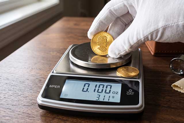 貴金属で使われるオンスのグラム換算
