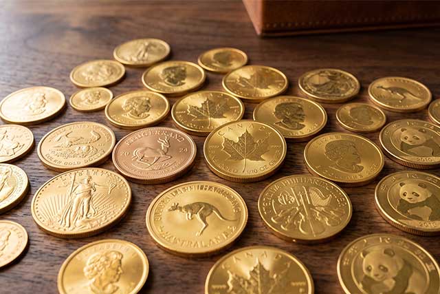 有名な1/10オンス金貨