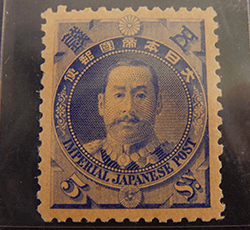 画像：日清戦争勝利記念切手 5銭