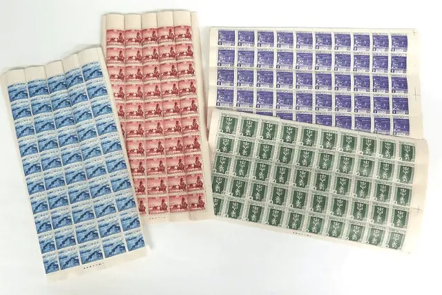 教育勅語50年切手の画像