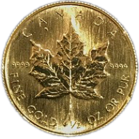 メイプルリーフ金貨(カナダ)