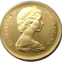 カナダ建国100周年20ドル金貨（カナダ）