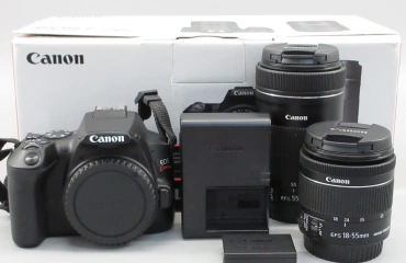キャノン kiss x10キット FE-S 18-55IS STM・EF-S 55-250 IS STM